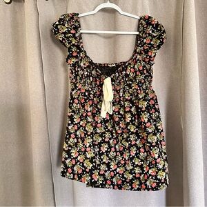 NWOT Free People Gaia printed tunic *medium*